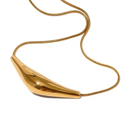 18K PVD Plated Fashion Necklace - SHExFAB