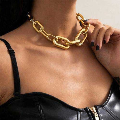 Baddie Chunky Chain Necklace