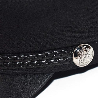 Black Belt Beret Hat