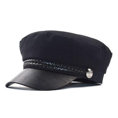 Black Belt Beret Hat