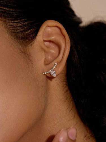 Cubic Zirconia Small Stud Earrings
