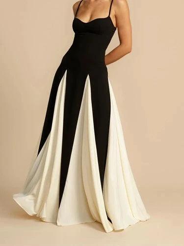 Elegant Floor Length Cocktail Gown Dress - SHExFAB