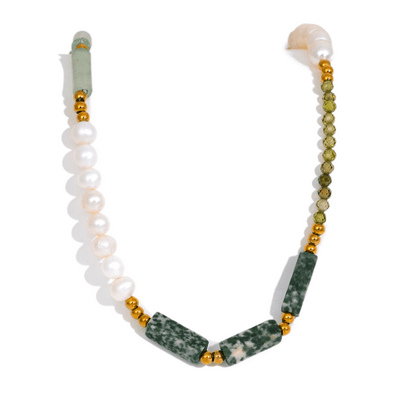 Freshwater Pearl Stone Necklace