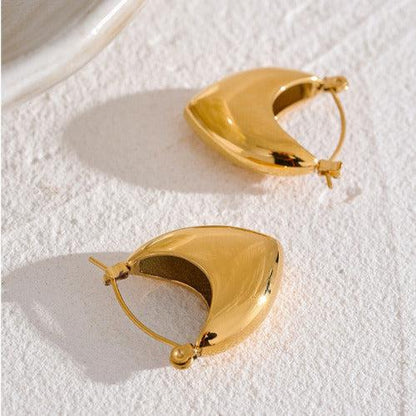 Golden Charm Fashion Earrings