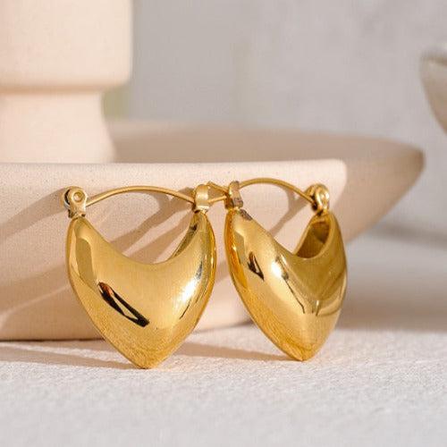 Golden Charm Fashion Earrings