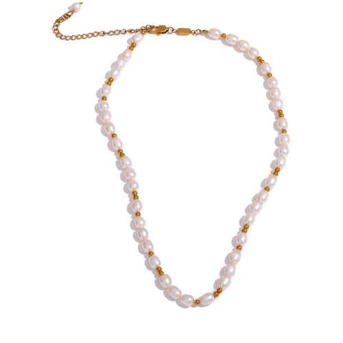 Handmade Natural Pearl Necklace