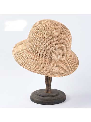 Natural Raffia Straw Summer Beach Hat - SHExFAB