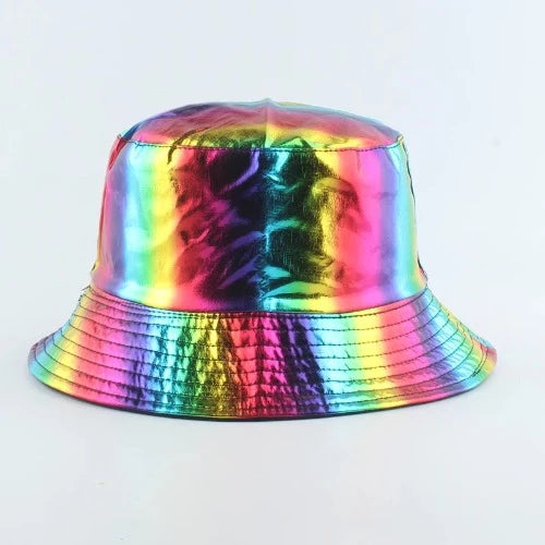 Reversible Shinny Bucket Hat