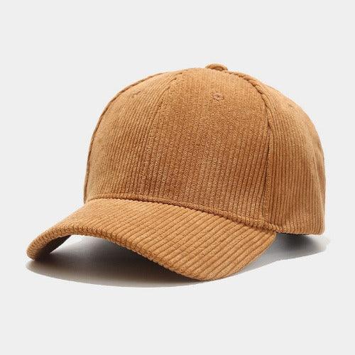 Adjustable Corduroy Baseball Cap - SHExFAB