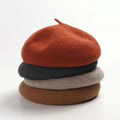 Autumn Wool Painter Beret - SHExFAB