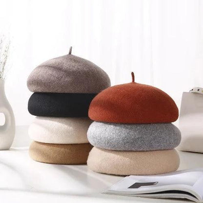 Autumn Wool Painter Beret - SHExFAB