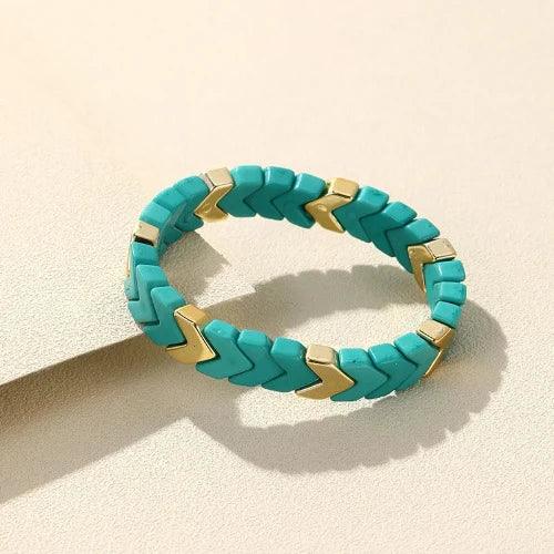 Bohemian Elastic Stretch Bangle Bracelet - SHExFAB