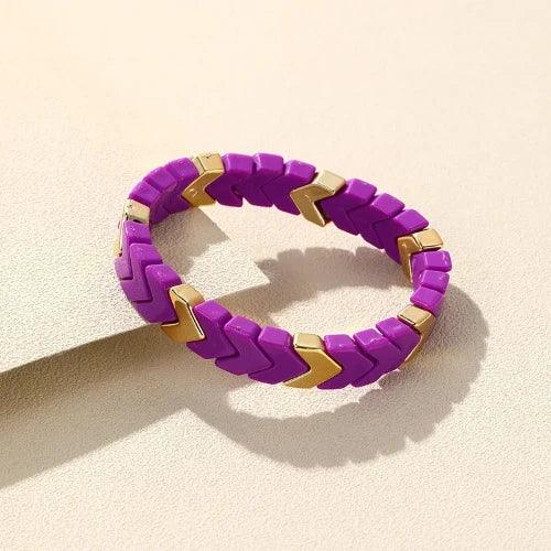 Bohemian Elastic Stretch Bangle Bracelet - SHExFAB