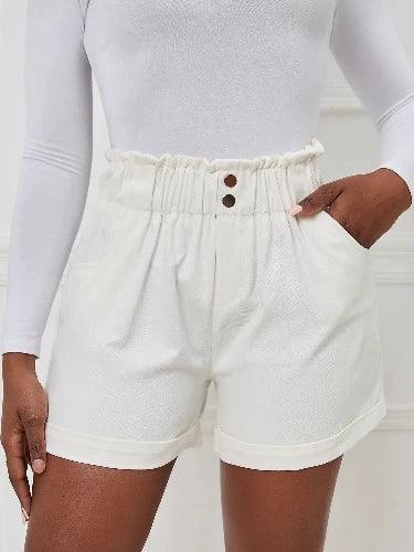 Casual Elastic Waist Summer Shorts - SHExFAB