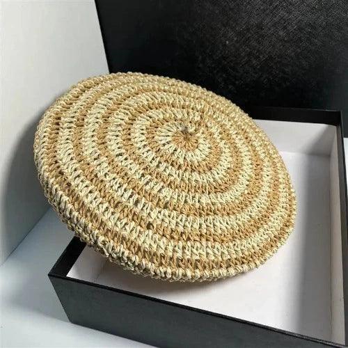 Circle Crochet French Artist Hat - SHExFAB