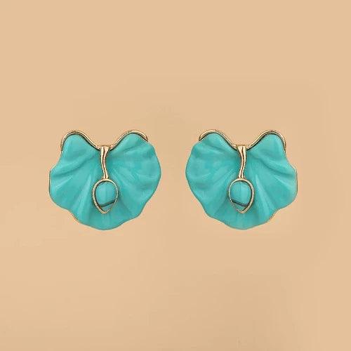 Cute Acrylic Flower Stud Earrings - SHExFAB