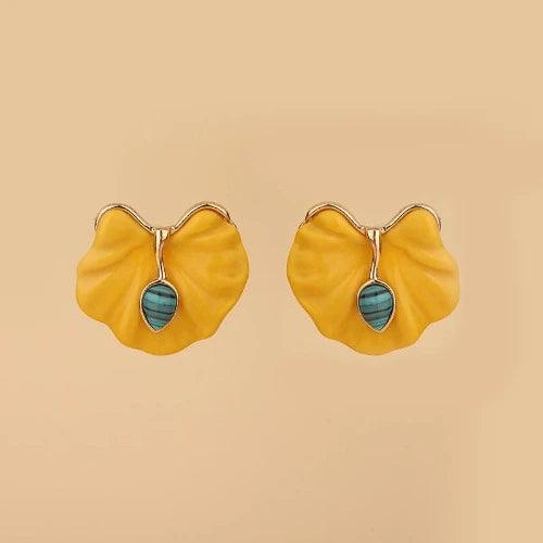 Cute Acrylic Flower Stud Earrings - SHExFAB