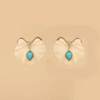 Cute Acrylic Flower Stud Earrings - SHExFAB