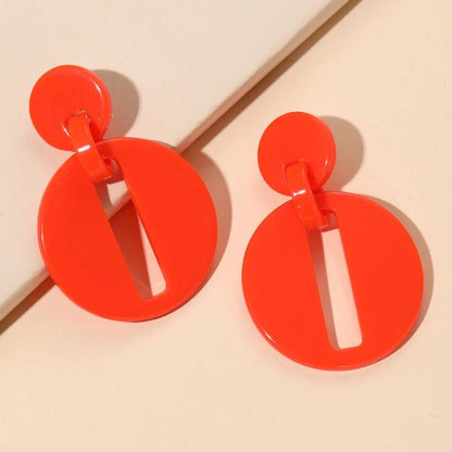 Cute O - Shaped Dangle Fashion Earrings - SHExFAB