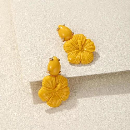 Cute Summer Dangle Flower Earrings - SHExFAB