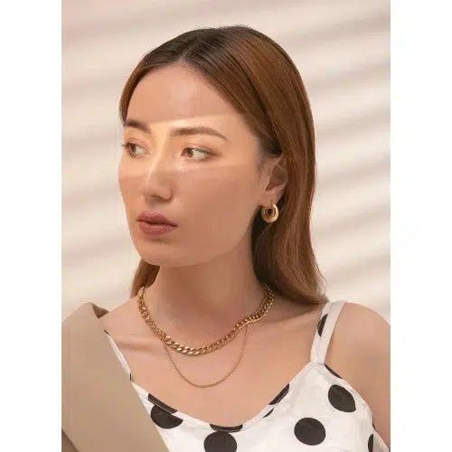 Double Layer Choker Collar Necklace - SHExFAB