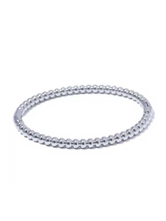 Elegant Polished Wrist Bangle - SHExFAB