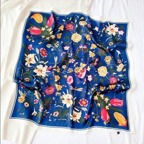 European Floral Square Scarf - SHExFAB