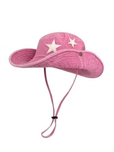 Fashion Star Cotton Washed Cowboy Hat - SHExFAB