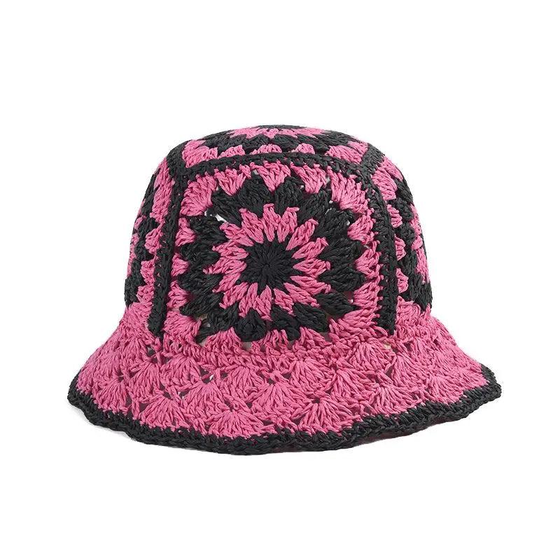 Foldable Handmade Crochet Summer Hat - SHExFAB