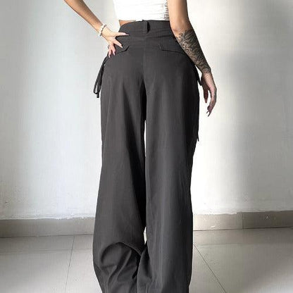 High Waist Loose Wide Leg Pants - SHExFAB