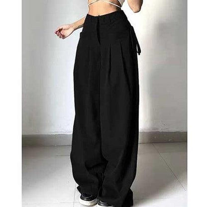 High Waist Loose Wide Leg Pants - SHExFAB