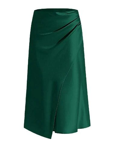 High Waist Sid Slit Office Maxi Skirt - SHExFAB