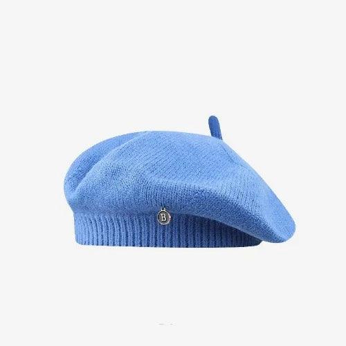 Knitted French Beret Hat - SHExFAB