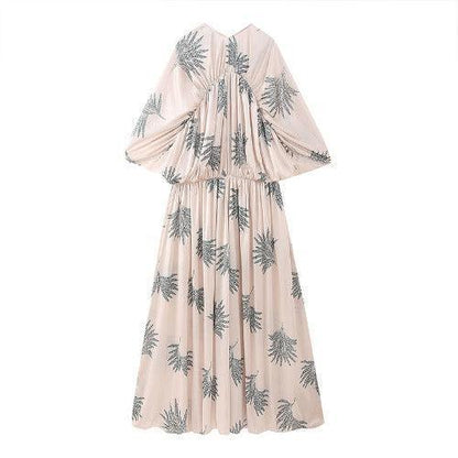 Long Sleeve Maxi Summer Dress - SHExFAB