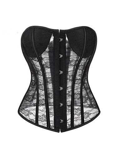 Mesh Overbust Corset Top - SHExFAB