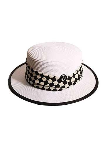 Retro Elegant Ribbon Band Straw Vacation Hat - SHExFAB