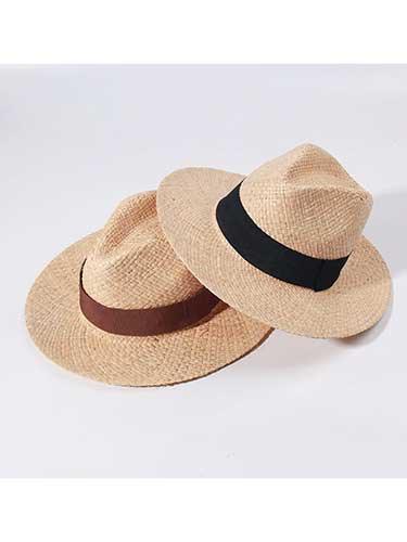 Ribbon Band Panama Natural Straw Hat - SHExFAB