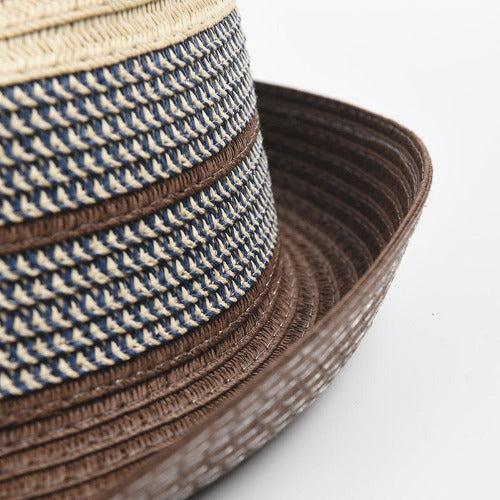 Straw Short Brim Jazz Hat - SHExFAB