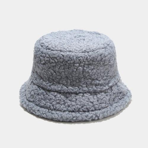 Teddy Faux Fur Bucket Hat - SHExFAB