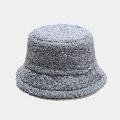 Teddy Faux Fur Bucket Hat - SHExFAB