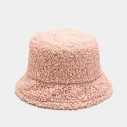 Teddy Faux Fur Bucket Hat - SHExFAB