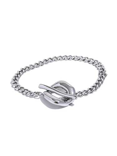 Toggle Clasp Chain Bracelet - SHExFAB