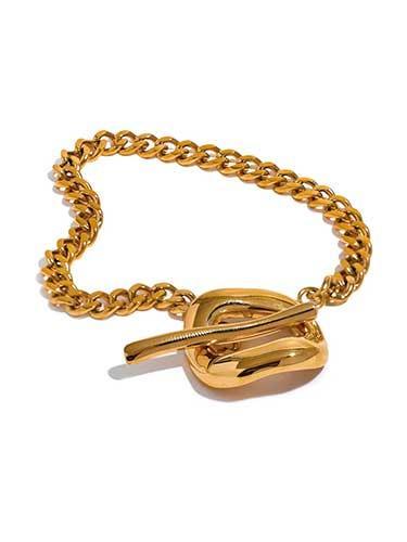 Toggle Clasp Chain Bracelet - SHExFAB