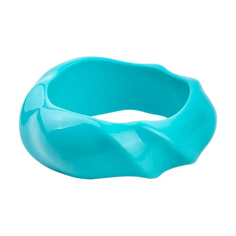 Trendy Irregular Chunky Party Bangle Bracelet - SHExFAB