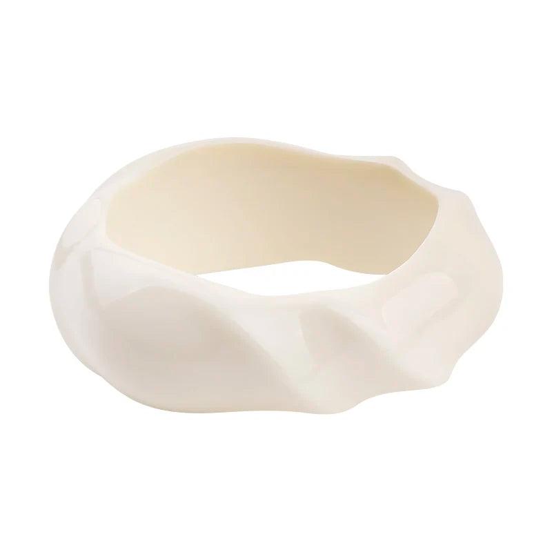 Trendy Irregular Chunky Party Bangle Bracelet - SHExFAB