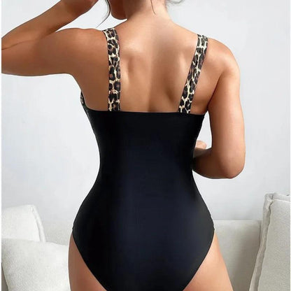 Tsank Sleeve Ruched One - Piece Swimsuits - SHExFAB