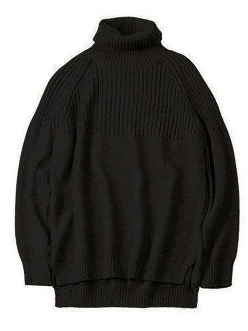 Turtleneck Thick Knitted Sweater - SHExFAB