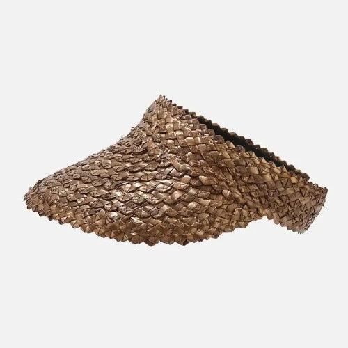 Unisex Adjustable Wheat Straw Visor Hat - SHExFAB