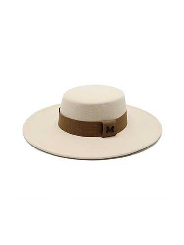 Wide Brim Bow Ribbon Fedora Hat - SHExFAB