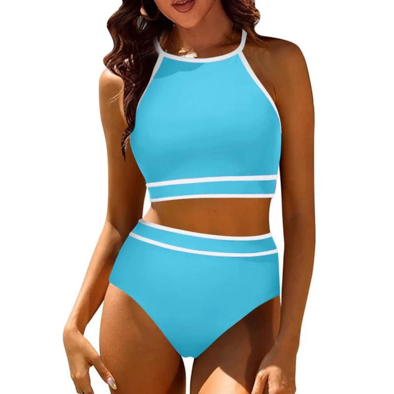 Women's Two Piece Sport Swimsuit Set - SHExFAB